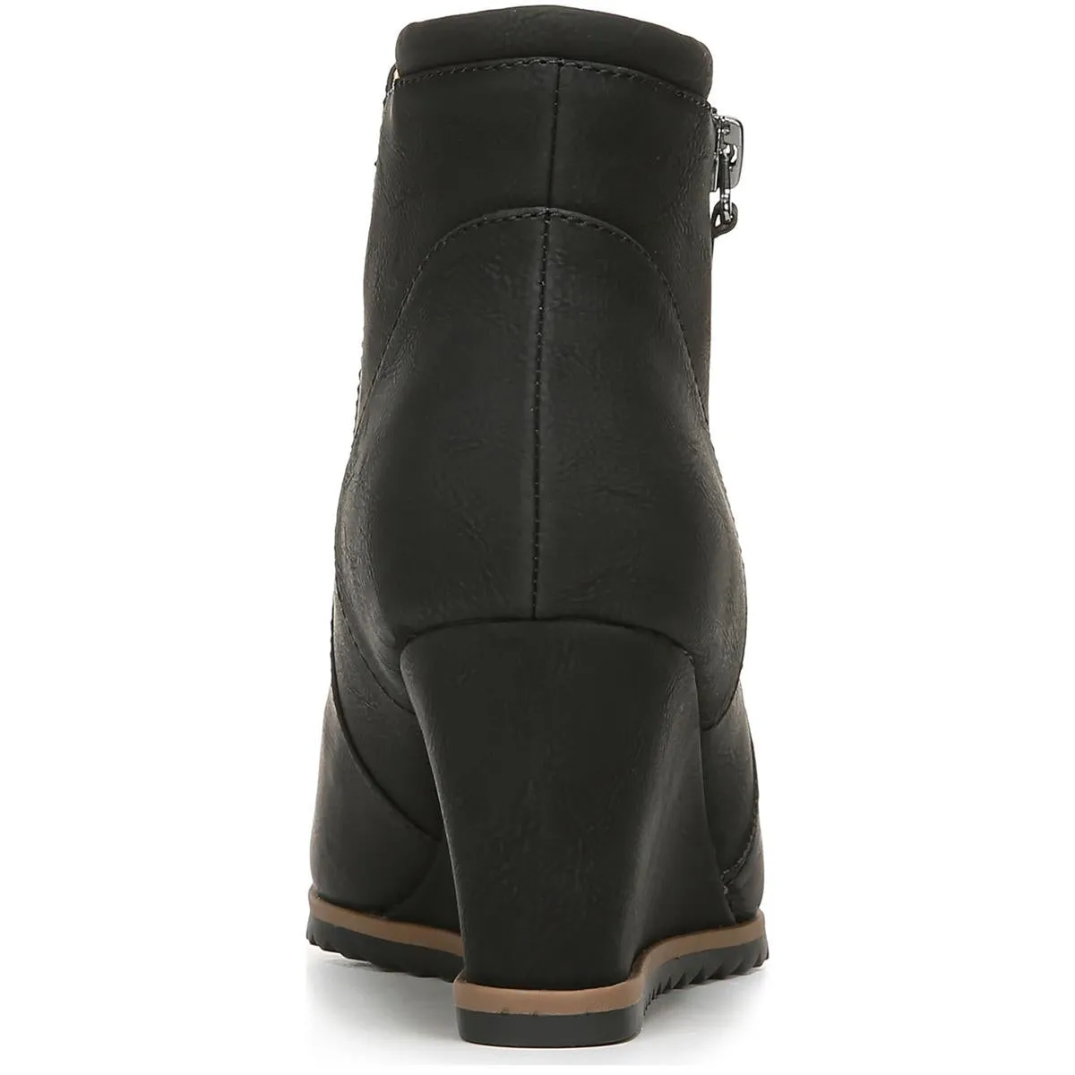 Reformation Haley Womens Zipper Ankle Wedge Boots