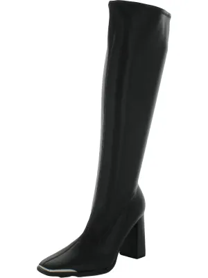 Reformation Haydin Womens Dressy Square Heel Knee-High Boots