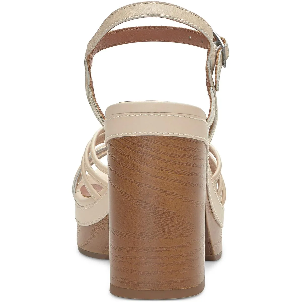 Reformation Ismene Womens Leather Buckle Platform Sandals