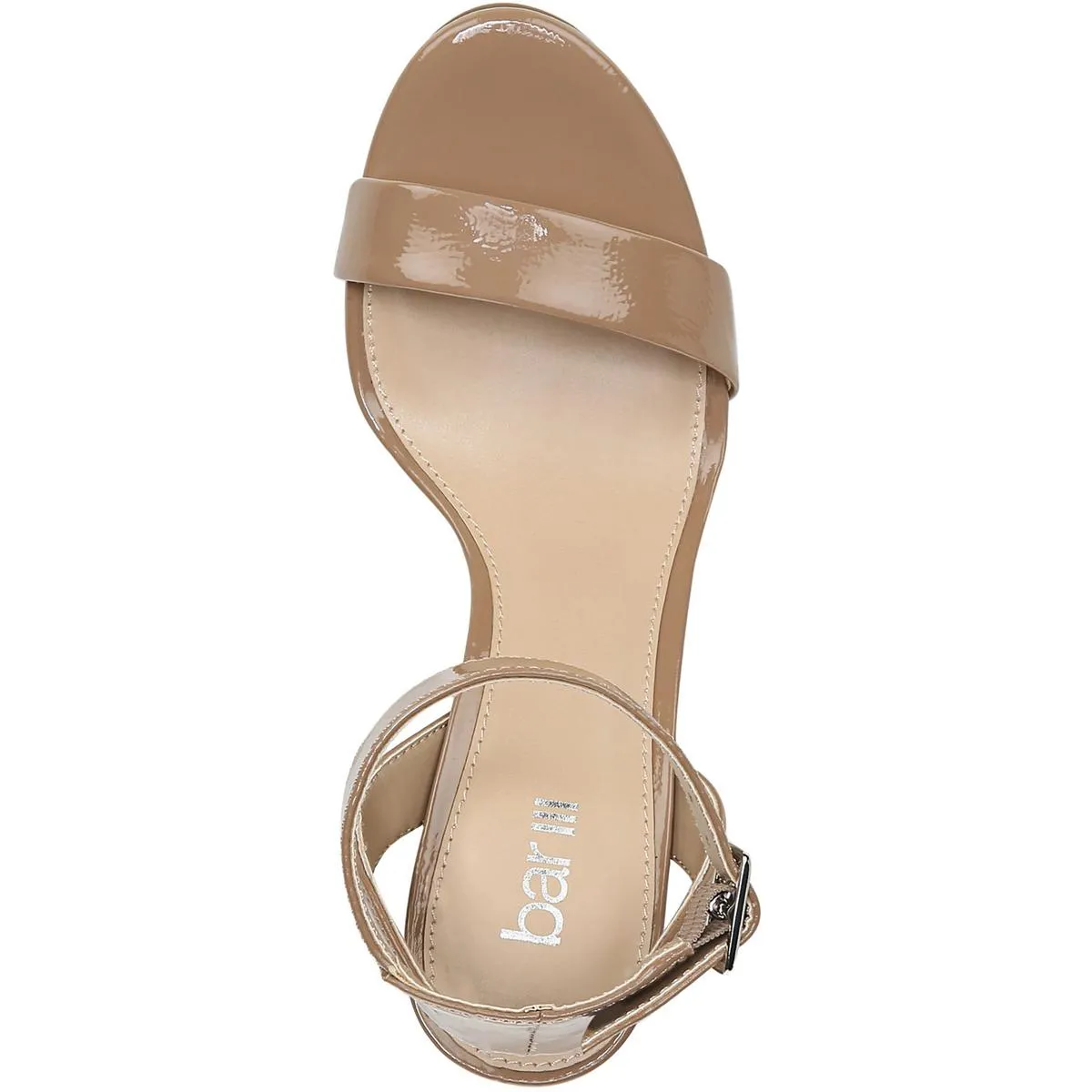 Reformation Ivy  Womens Patent Ankle Strap Platform Sandals