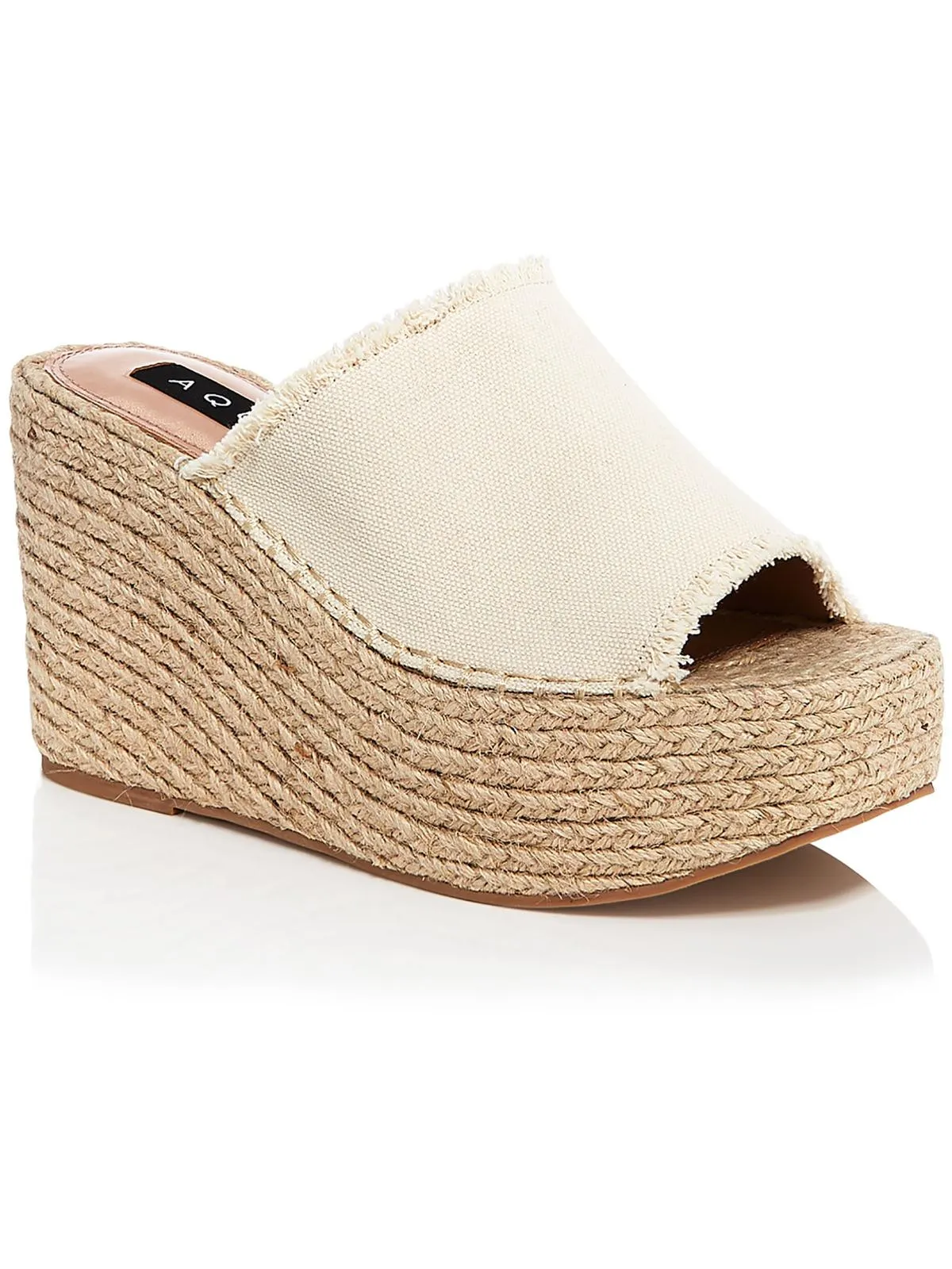 Reformation Jacy Womens Leather Slip On Espadrilles