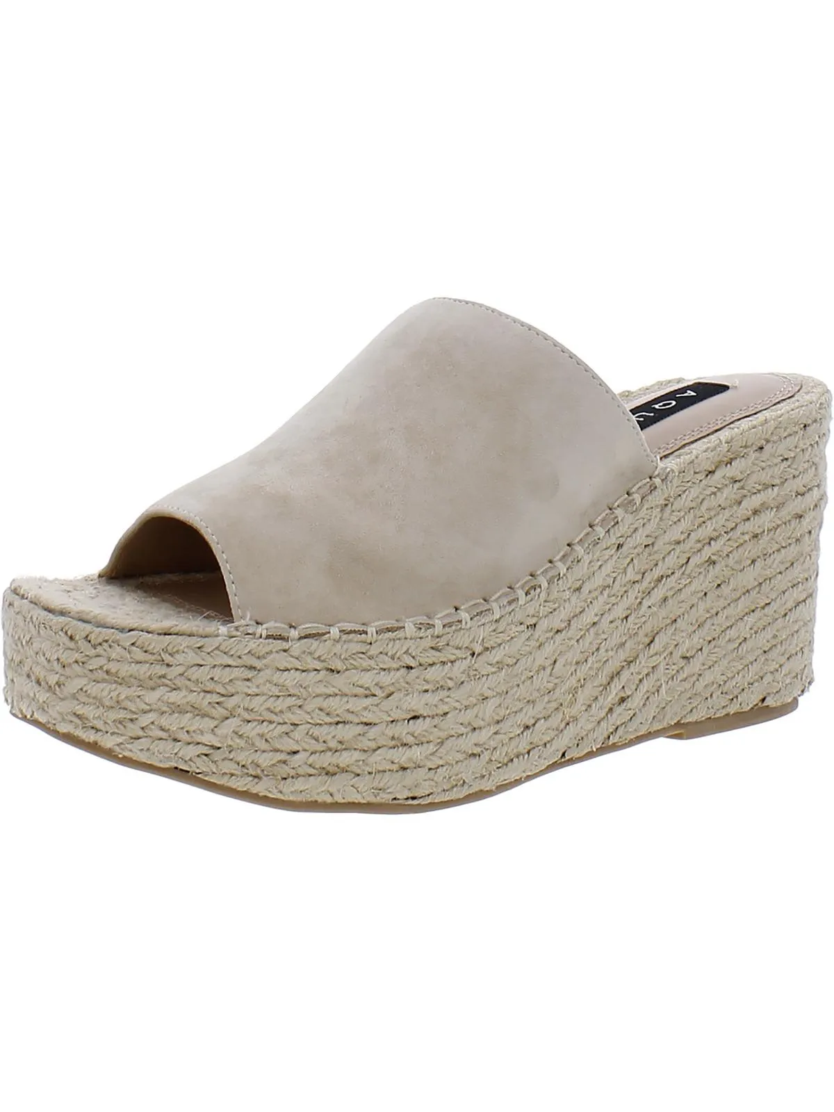 Reformation Jacy Womens Leather Slip On Espadrilles