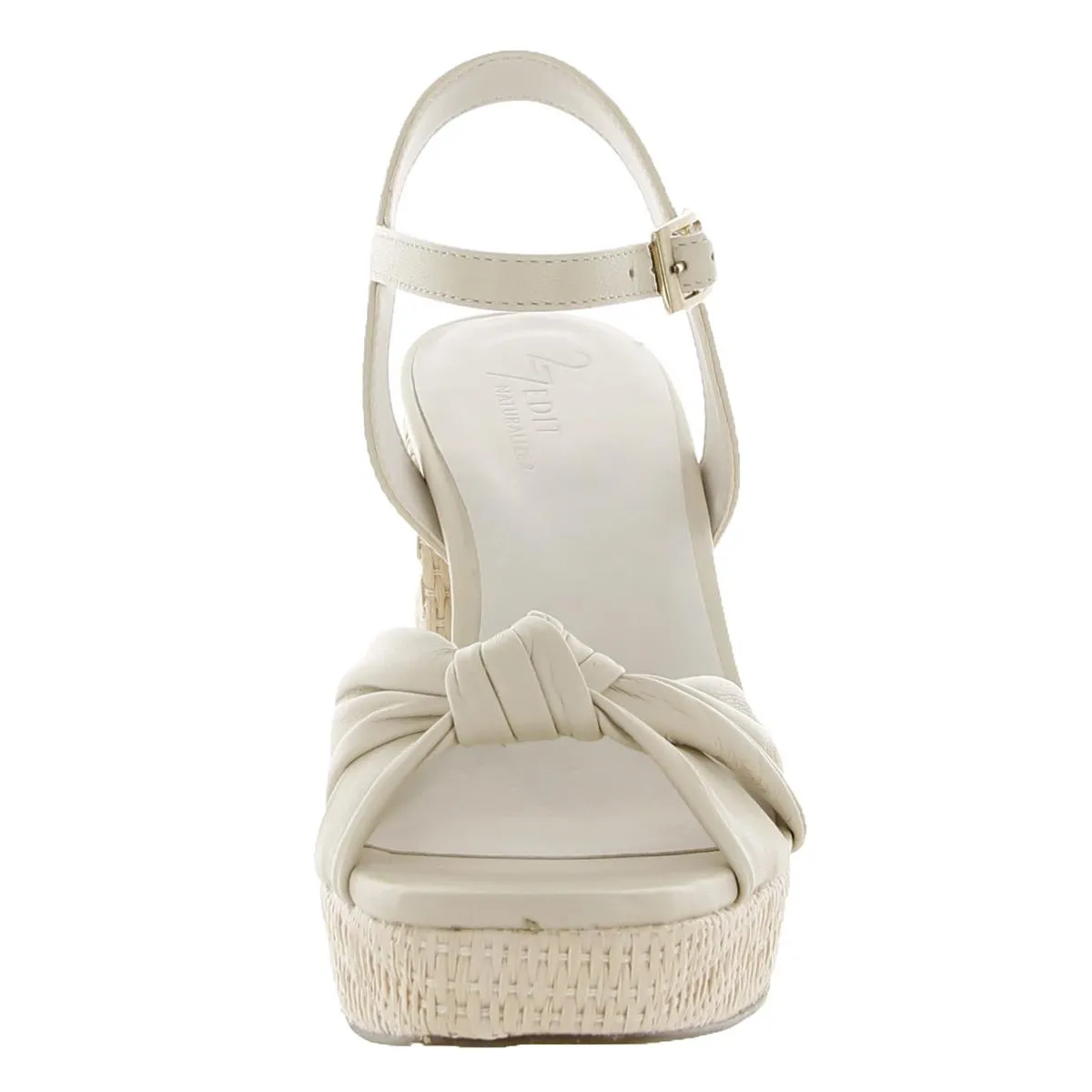 Reformation Jennice Womens Leather Slingback Platform Sandals