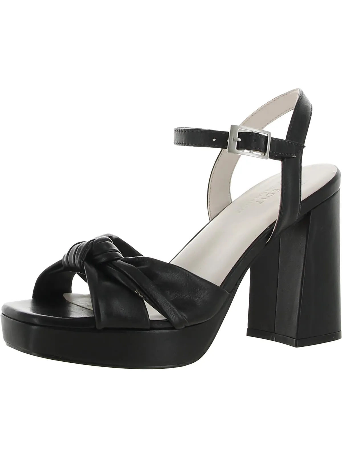Reformation Jennice Womens Leather Slingback Platform Sandals
