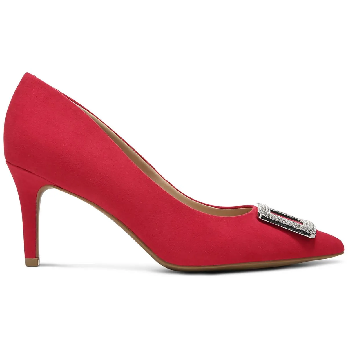 Reformation Jerison Womens Faux Suede Comfort Pumps