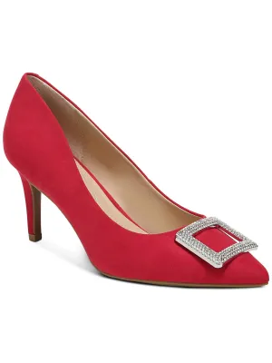 Reformation Jerison Womens Faux Suede Comfort Pumps