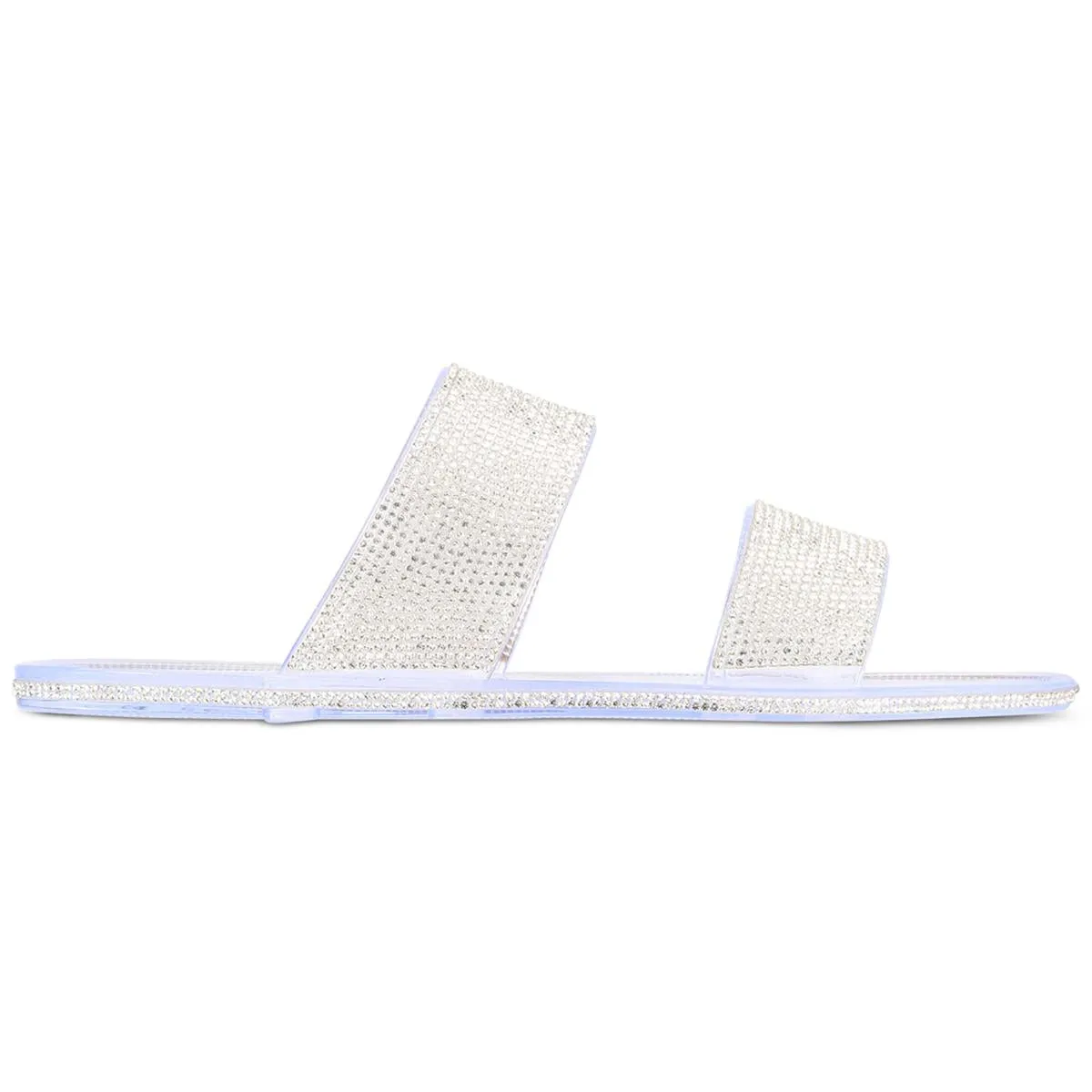 Reformation Juba Womens Embellished Pool Side Jelly Sandals