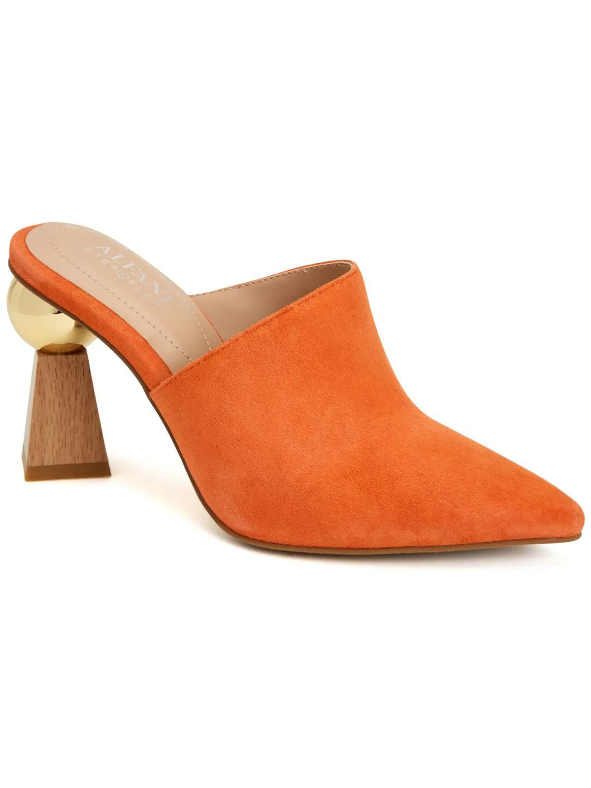 Reformation Junnee Womens Padded Insole Pointed Toe Mules