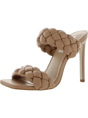Reformation Kenley Womens Dressy Square Toe Dress Sandals