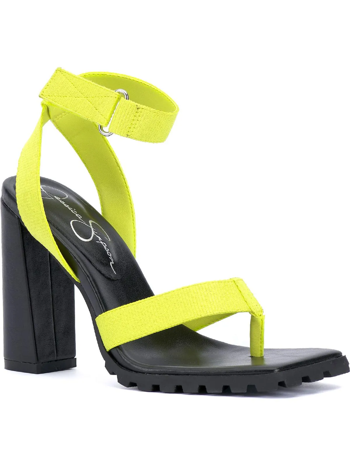 Reformation Kielne Womens Square Toe Ankle Strap Heel Sandals