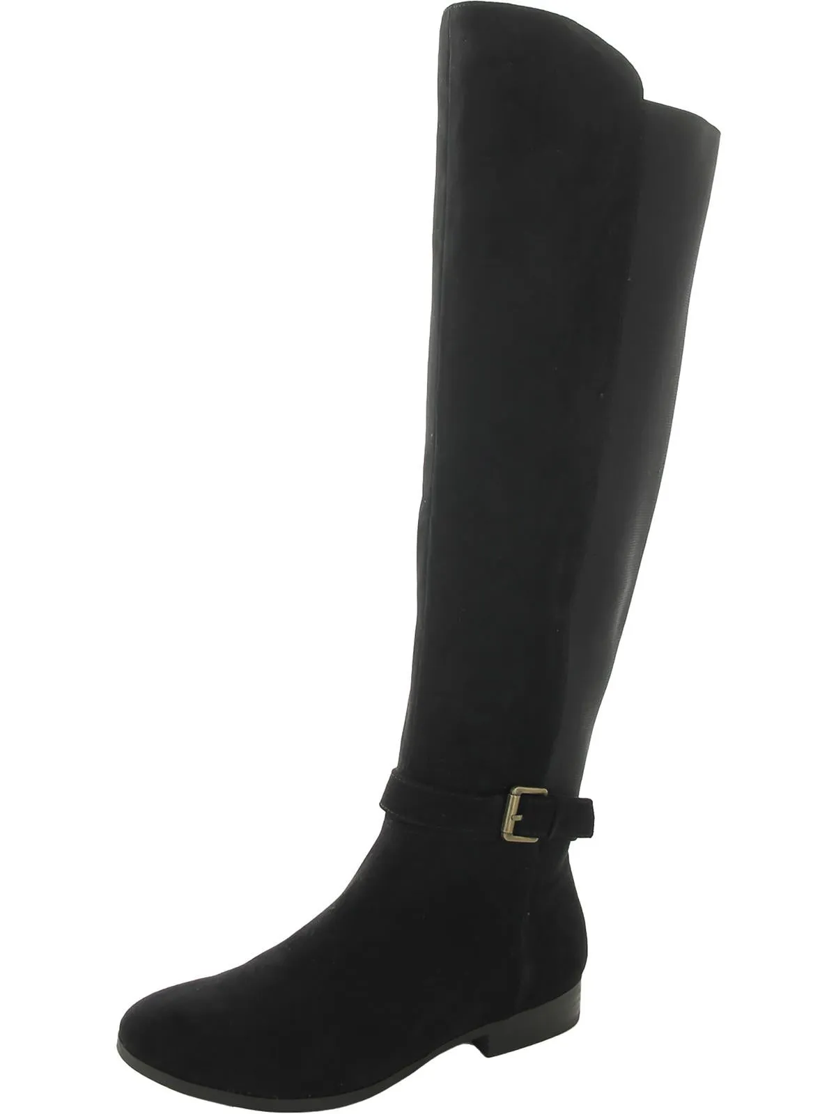 Reformation Kimmball Womens Solid Stretch Over-The-Knee Boots