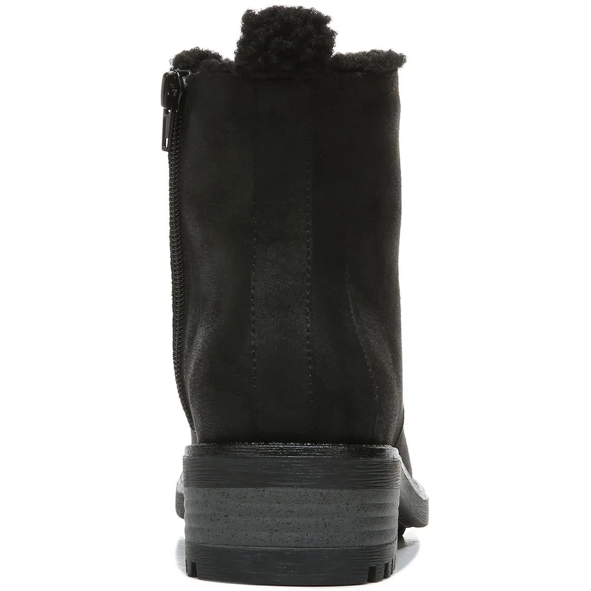Reformation Kunis Cozy Womens Zipper Winter Combat & Lace-up Boots