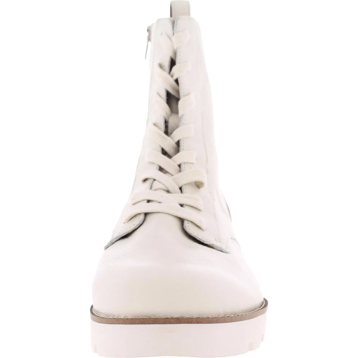Reformation Lani Womens Padded Insole Lace-Up Ankle Boots