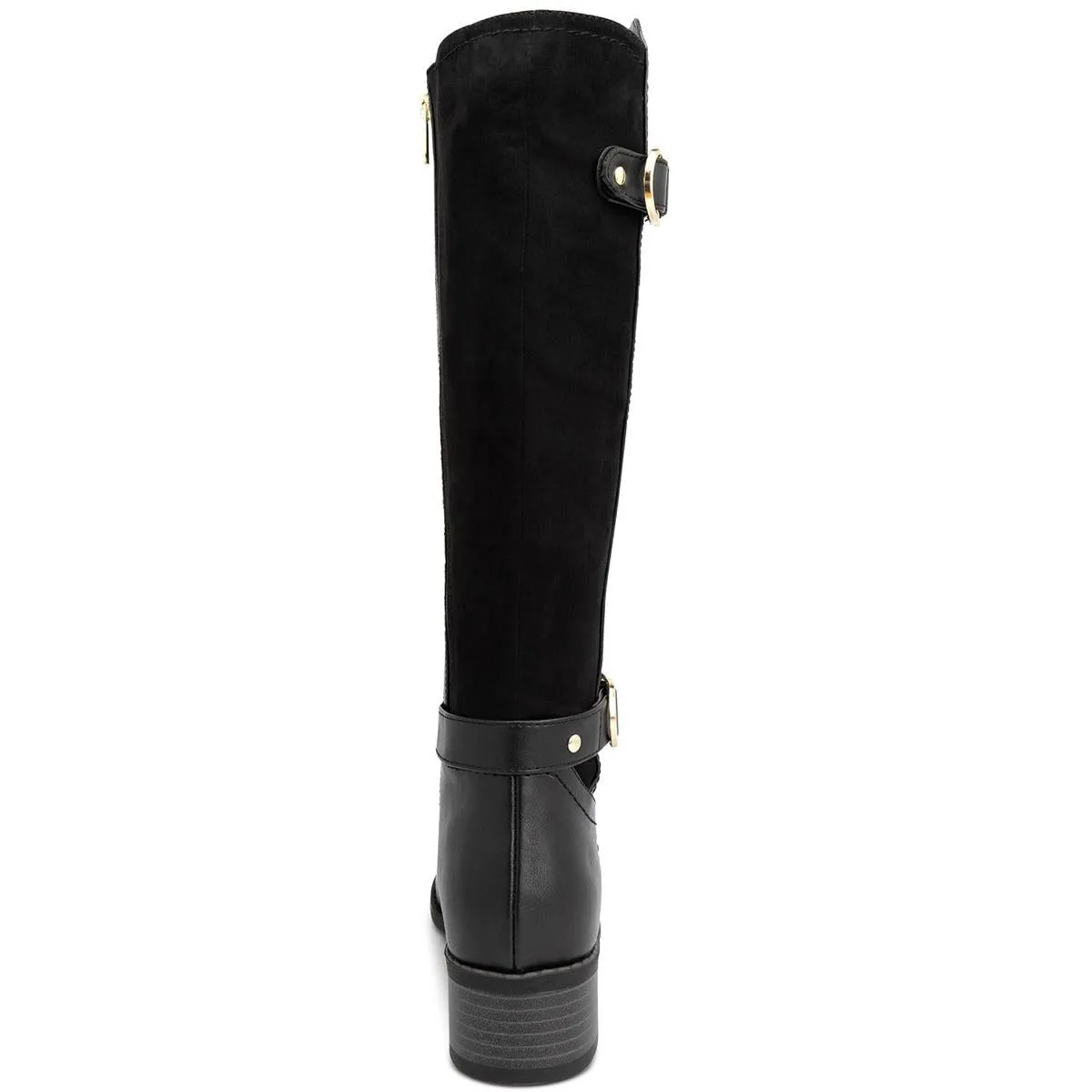 Reformation Leandraa Womens Faux Leather Riding Boots Knee-High Boots