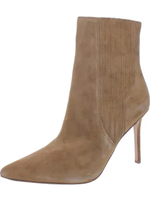Reformation Lisa Womens Padded Insole Stiletto Booties