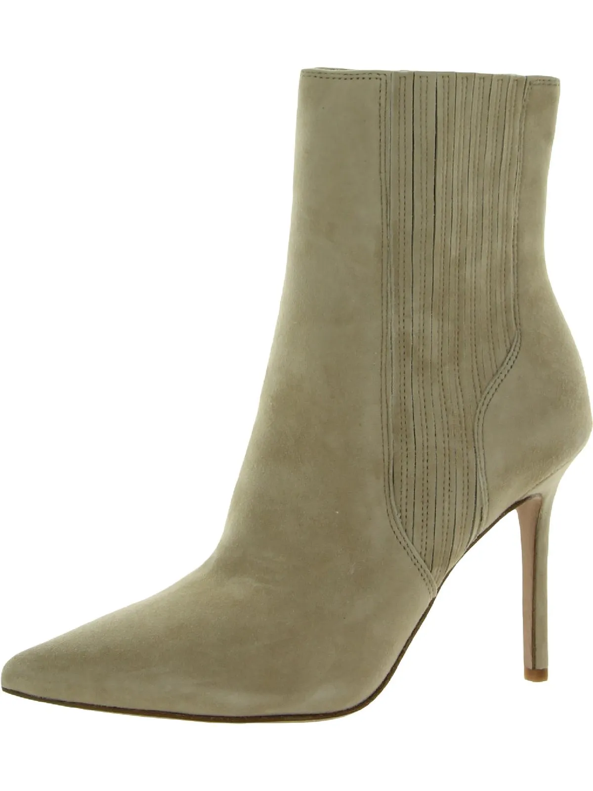 Reformation Lisa Womens Padded Insole Stiletto Booties