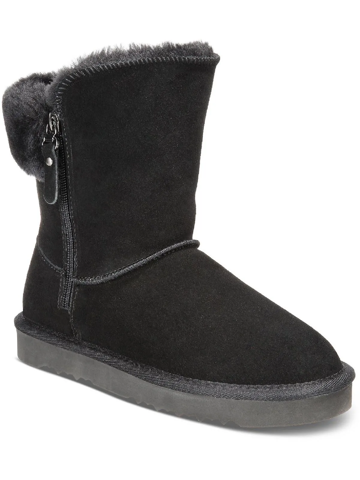 Reformation Maevee  Womens Leather Ankle Winter & Snow Boots