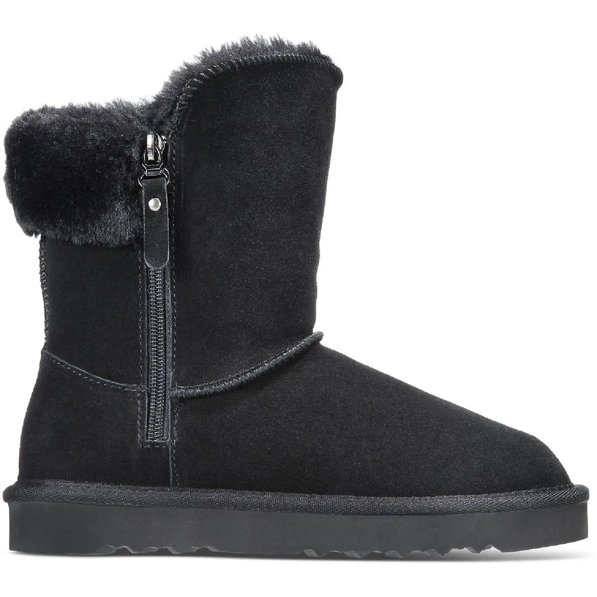 Reformation Maevee  Womens Leather Ankle Winter & Snow Boots