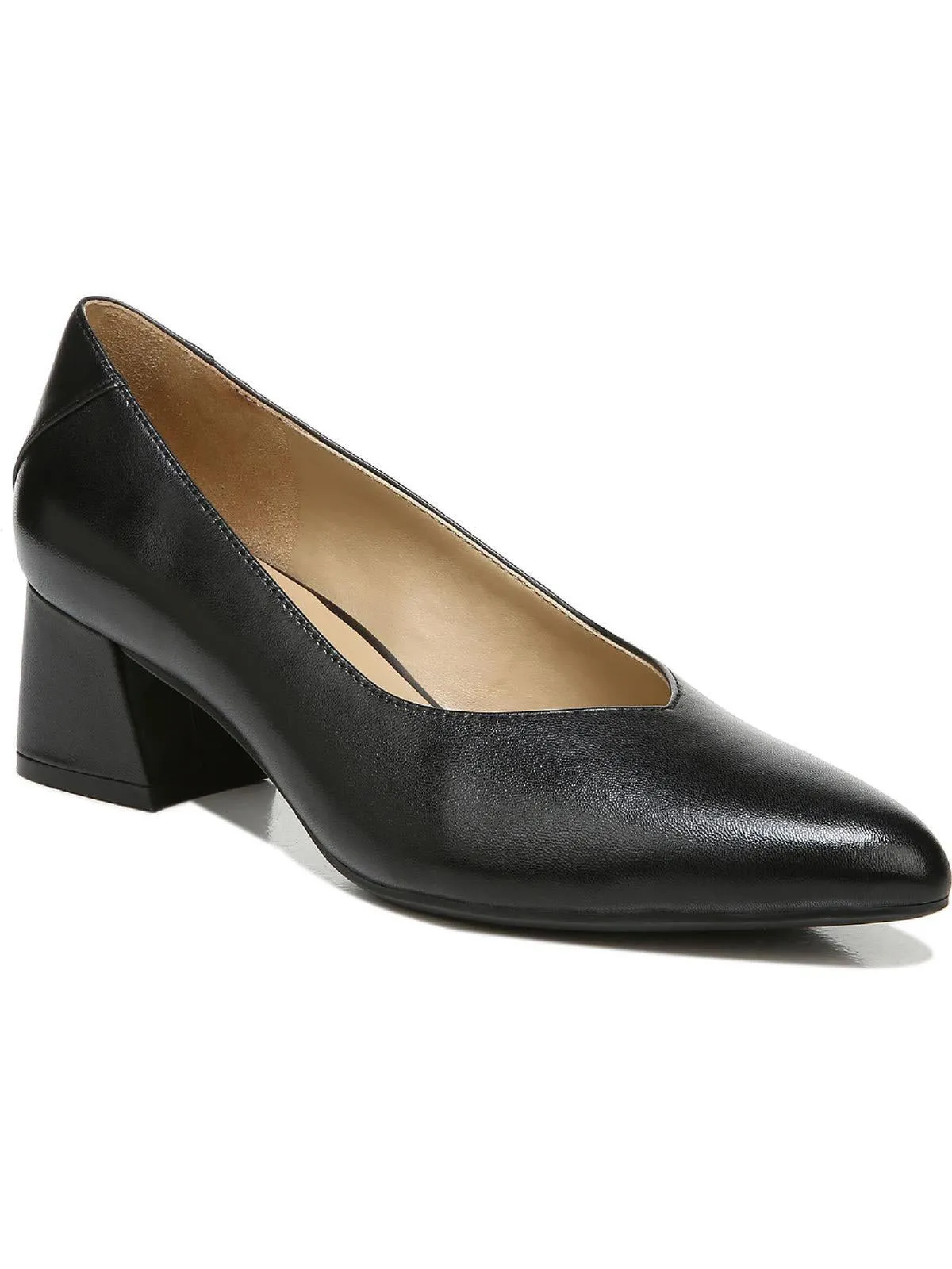 Reformation Malynn Womens Leather Pointed Toe Pumps