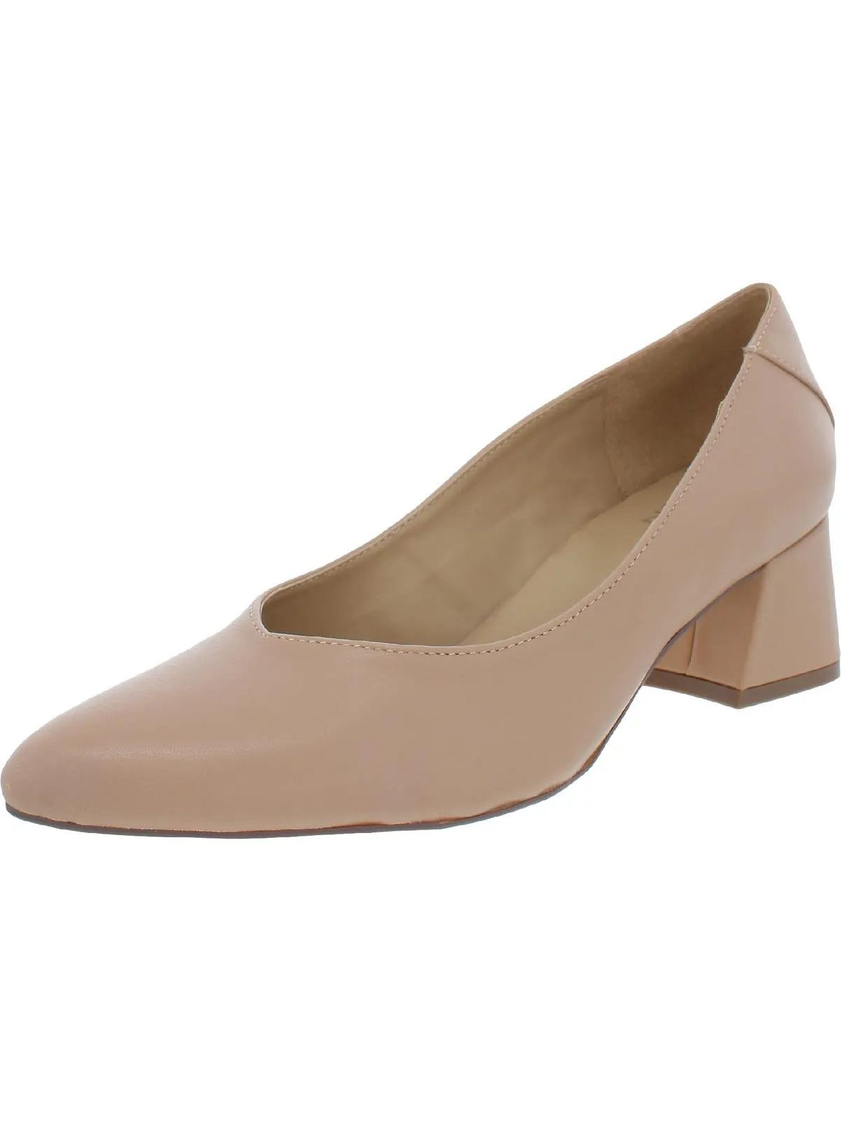 Reformation Malynn Womens Leather Pointed Toe Pumps