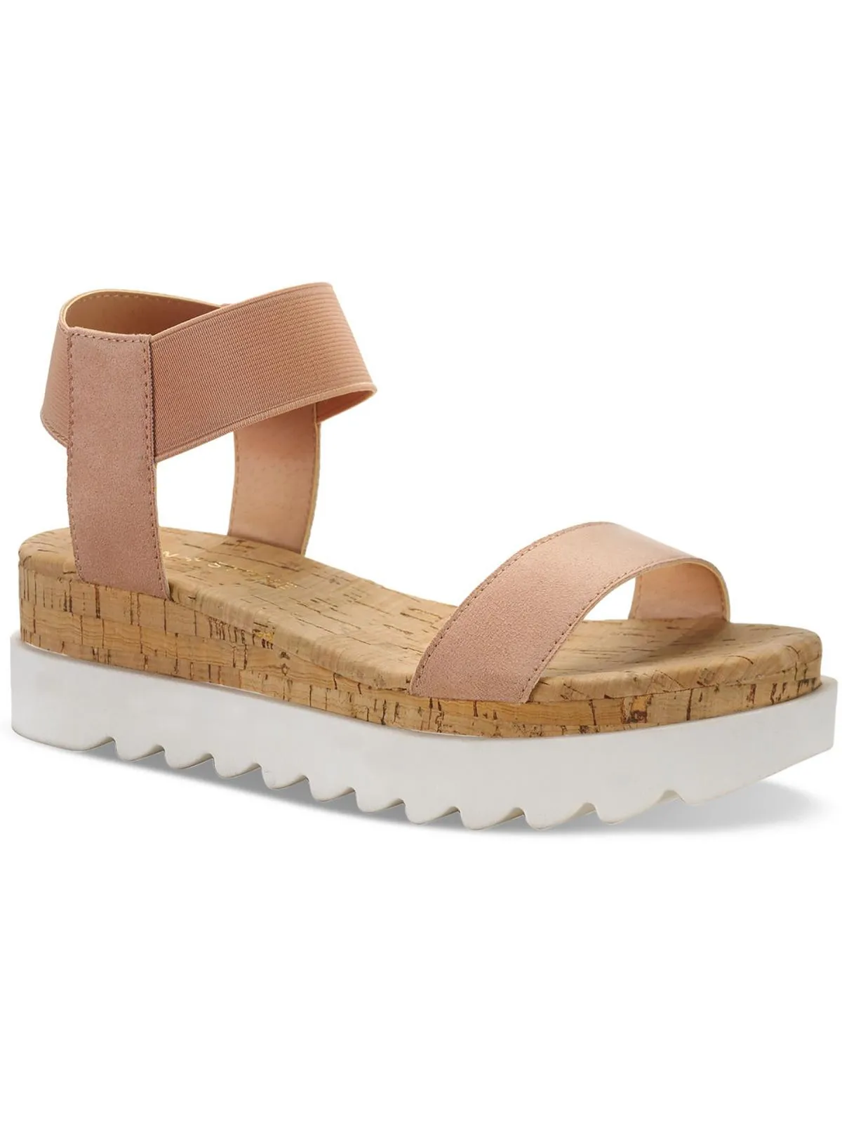 Reformation Melanyy Womens Laceless Open Toe Wedge Sandals
