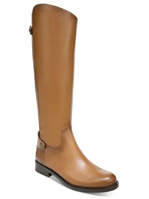 Reformation Mikala Womens Leather Riding Knee-High Boots