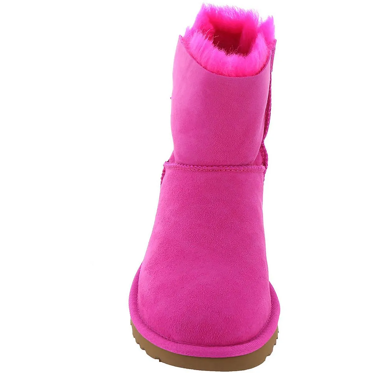 Reformation Mini Bailey Bow II Womens Suede Shearling Winter Boots