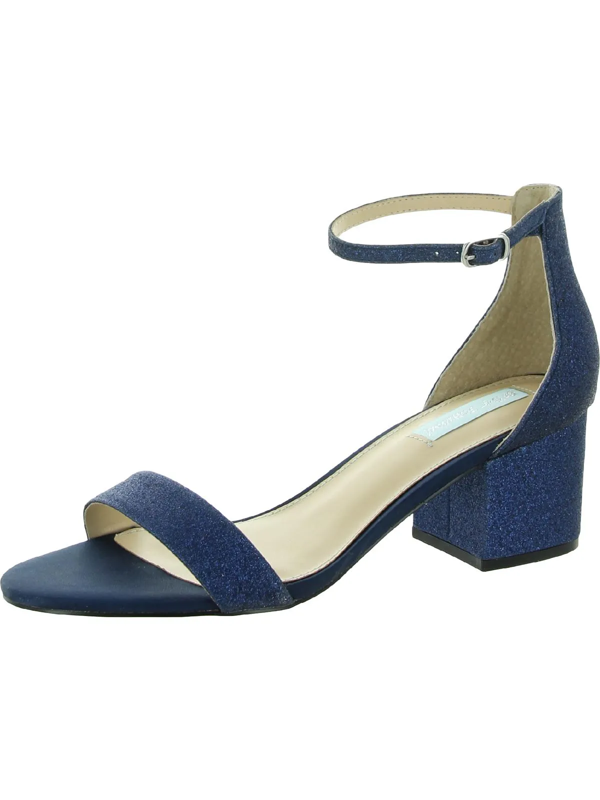 Reformation Miri Womens Glitter Ankle Wrap Dress Sandals