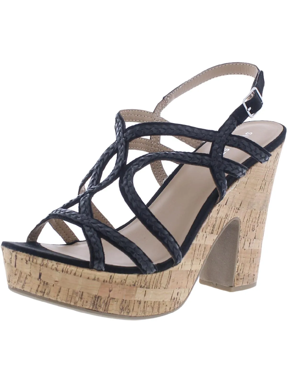 Reformation NadiyaP Womens Ankle Strap Padded Insole Dress Sandals
