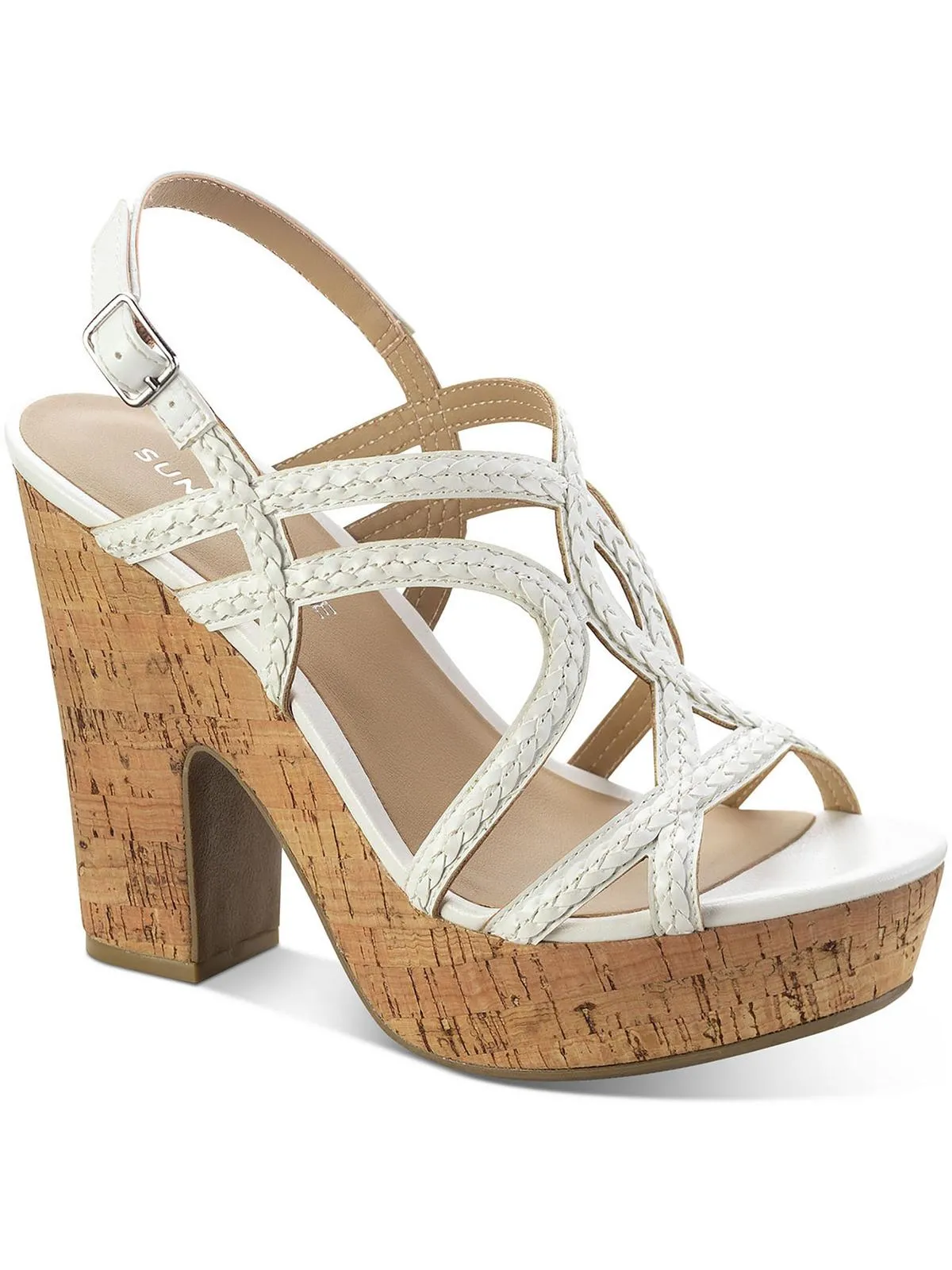 Reformation NadiyaP Womens Ankle Strap Padded Insole Dress Sandals