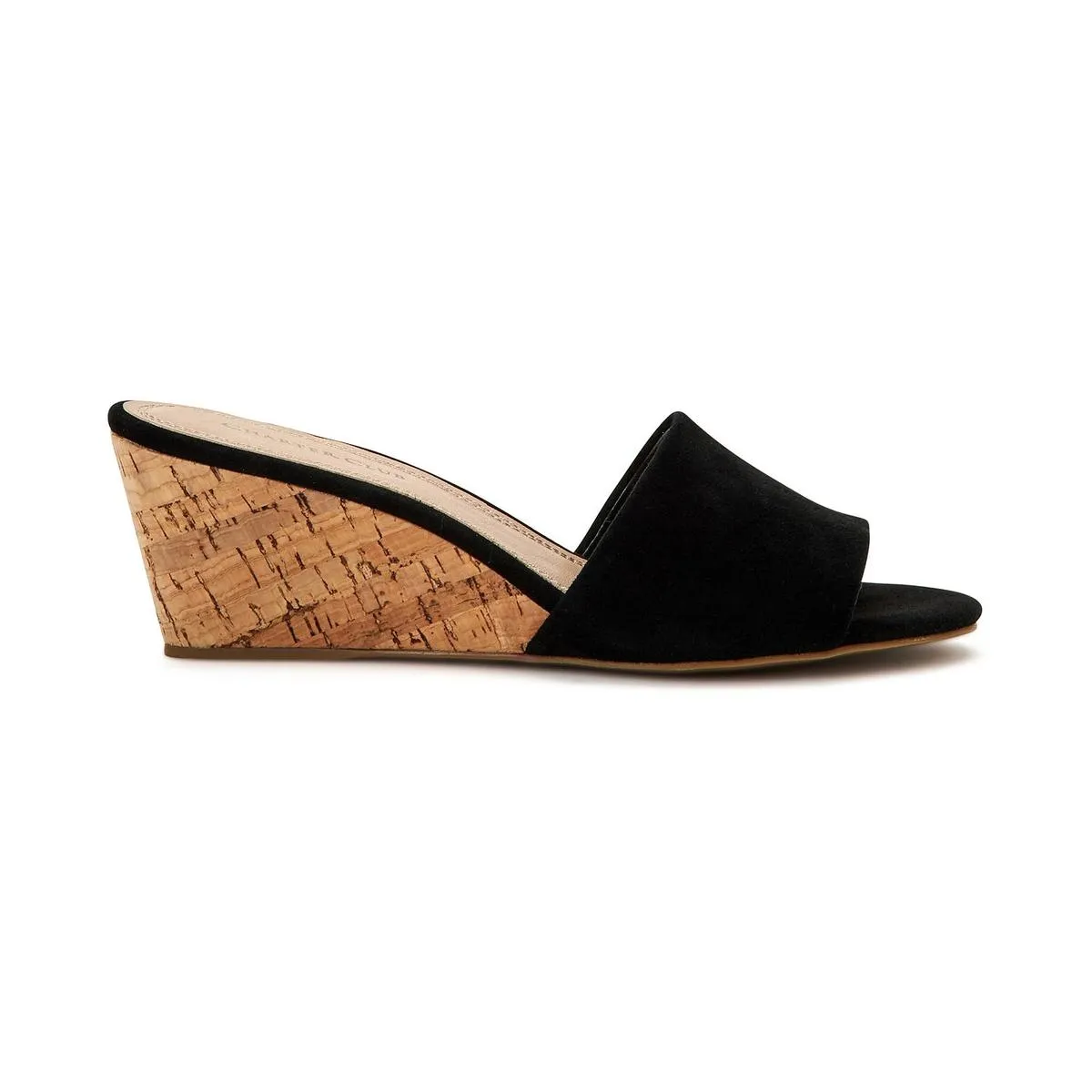Reformation Nallahh Womens Cork Slip On Wedge Sandals