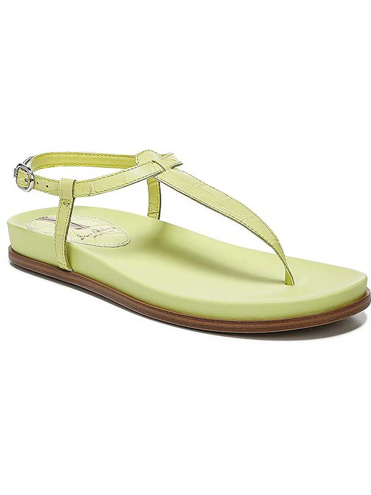 Reformation Naomi Womens Buckle Thong Slingback Sandals