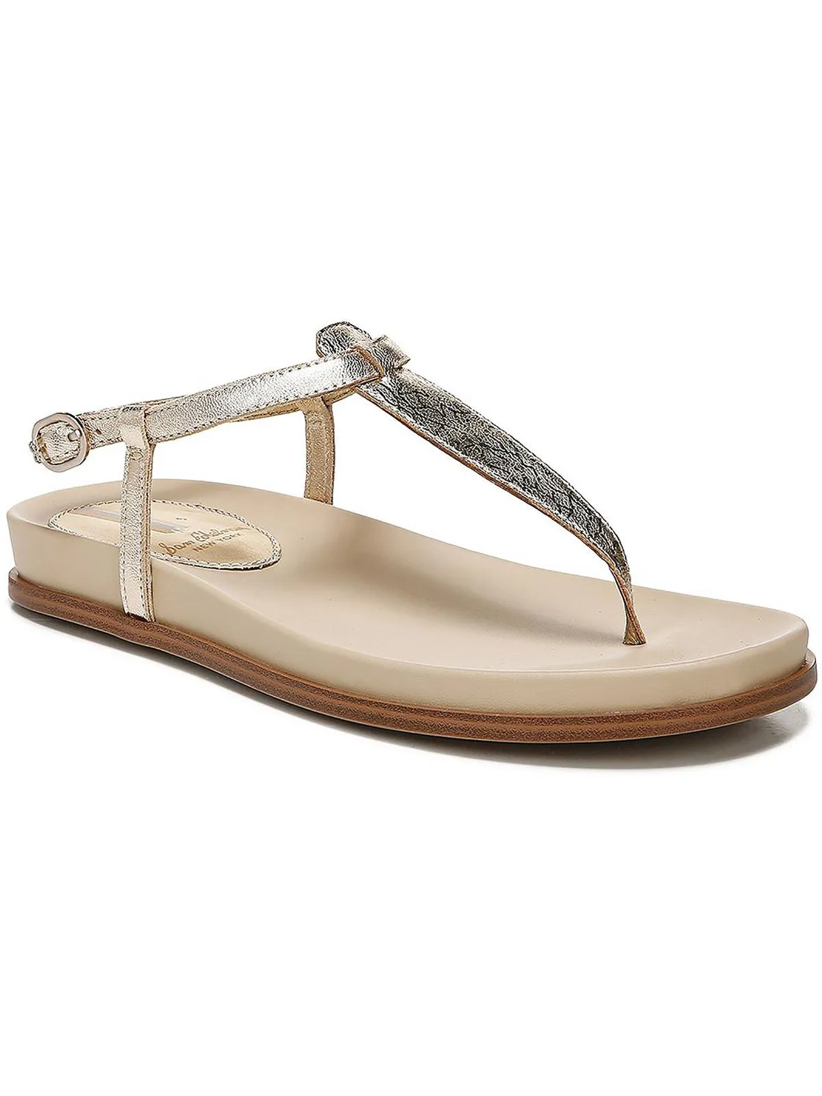 Reformation Naomi Womens Buckle Thong Slingback Sandals
