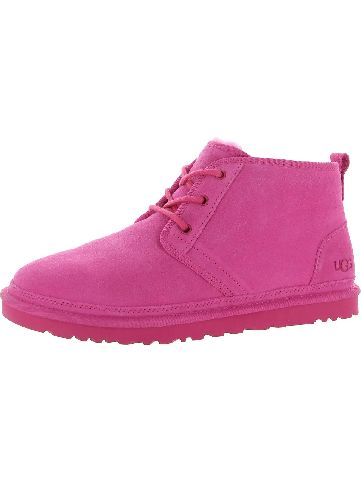 Reformation Neumel Womens Suede Shearling Casual Boots