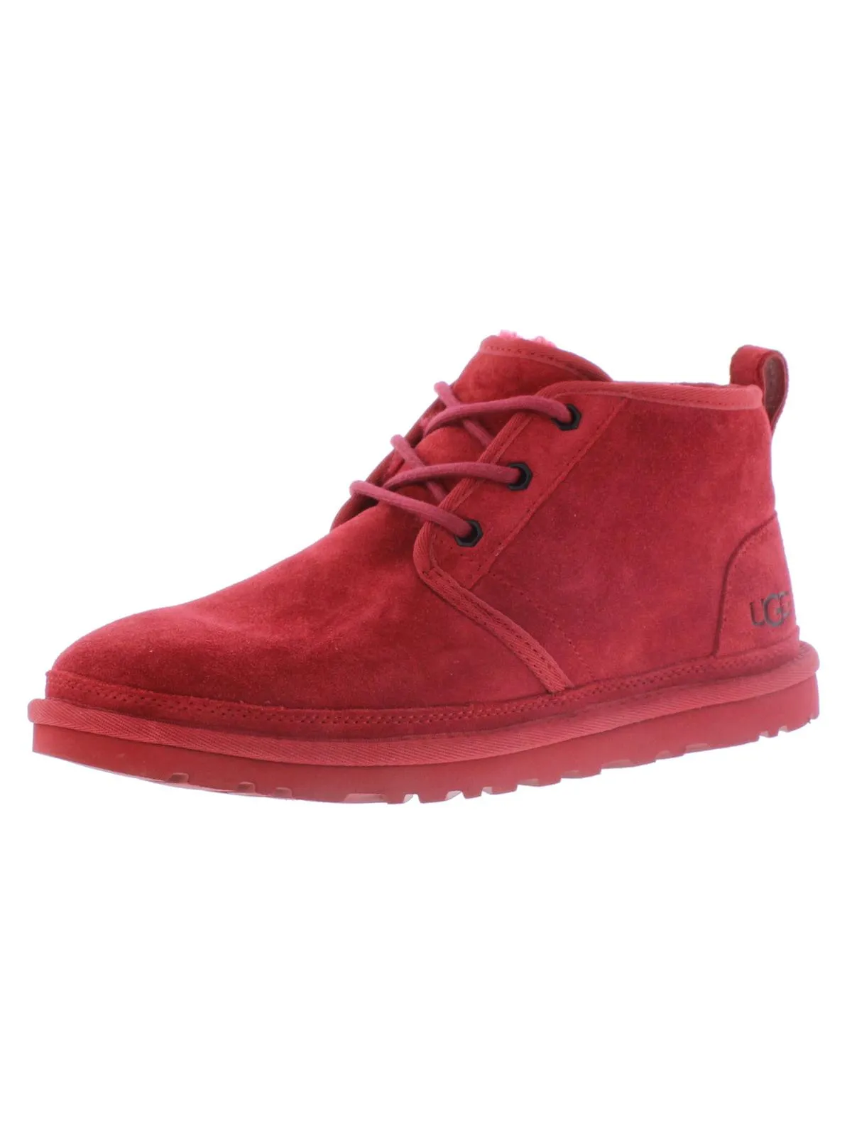 Reformation Neumel Womens Suede Shearling Casual Boots