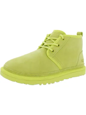 Reformation Neumel Womens Suede Shearling Casual Boots