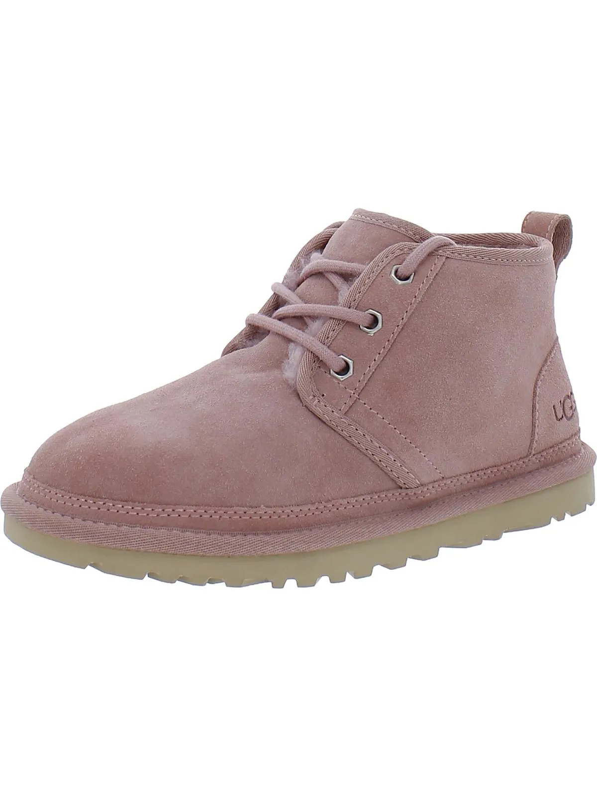 Reformation Neumel Womens Suede Shearling Casual Boots