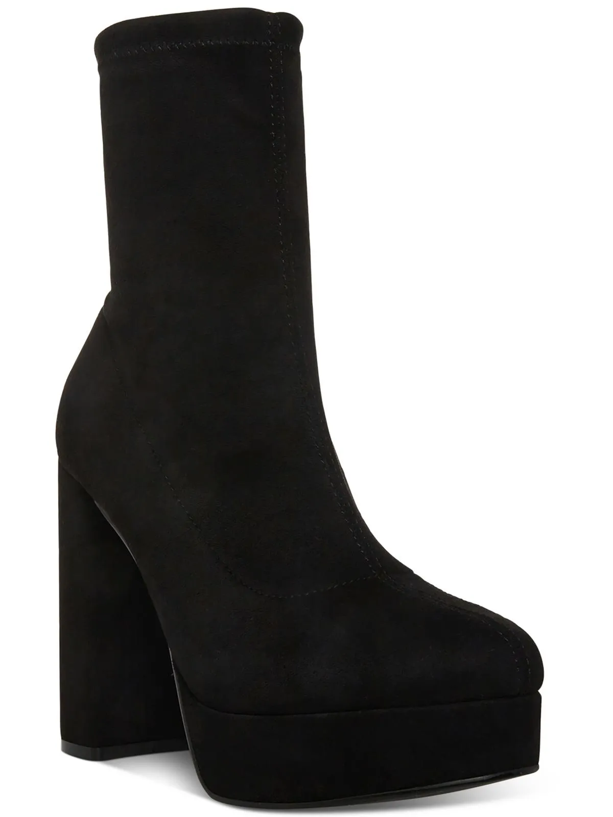 Reformation Orchidd Womens Satin Heels Ankle Boots