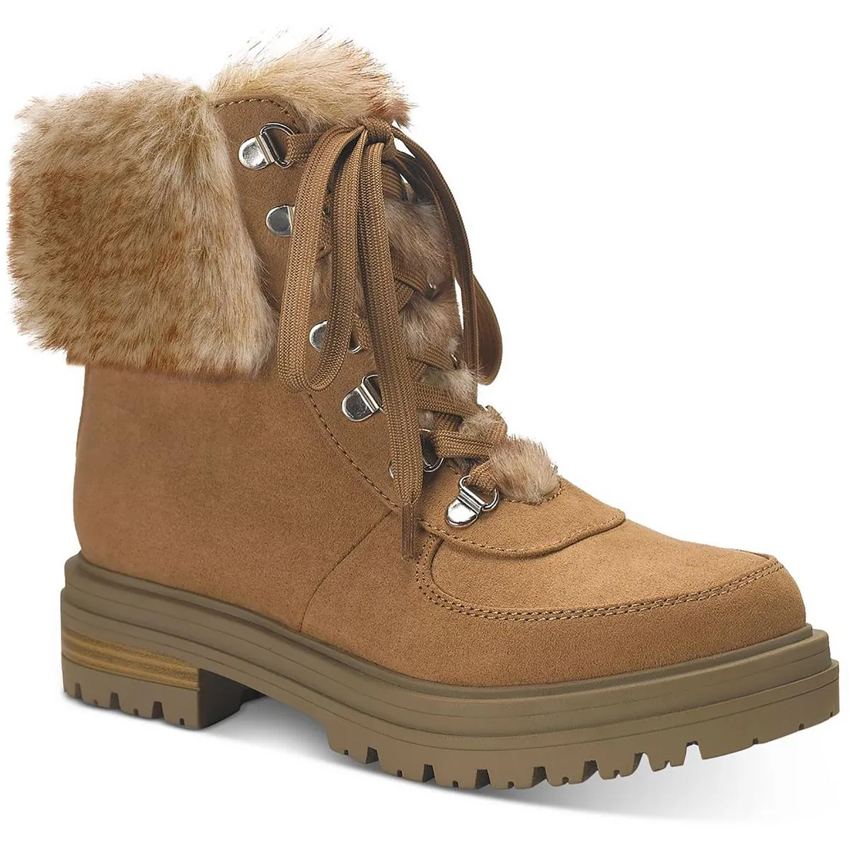 Reformation Orlaa  Womens Ankle Round Toe Winter & Snow Boots