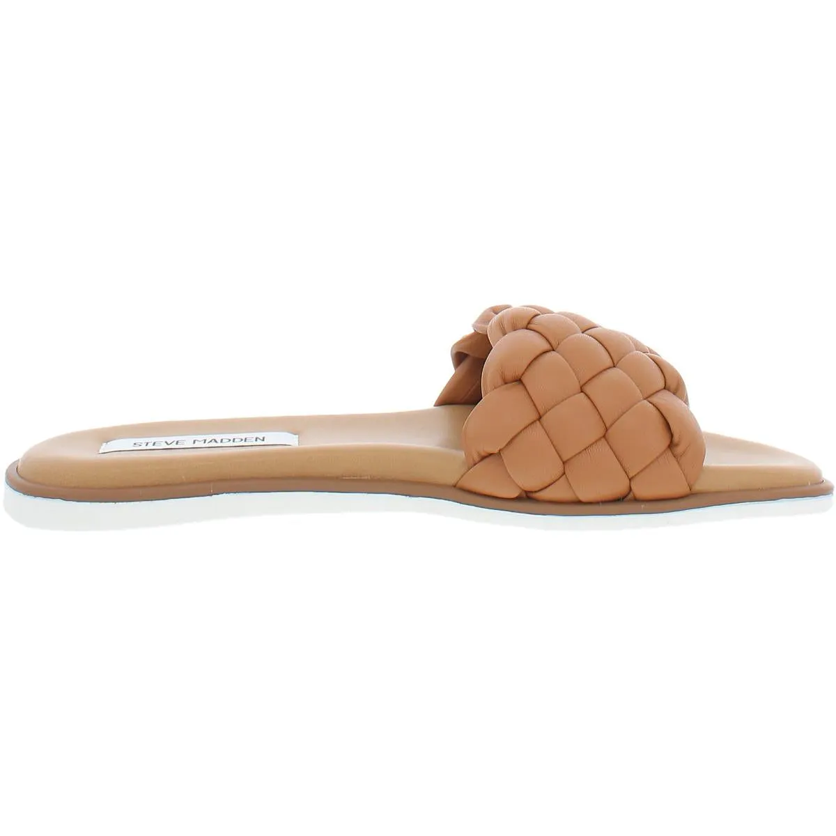 Reformation Paislee Womens Braided Open Toe Slide Sandals