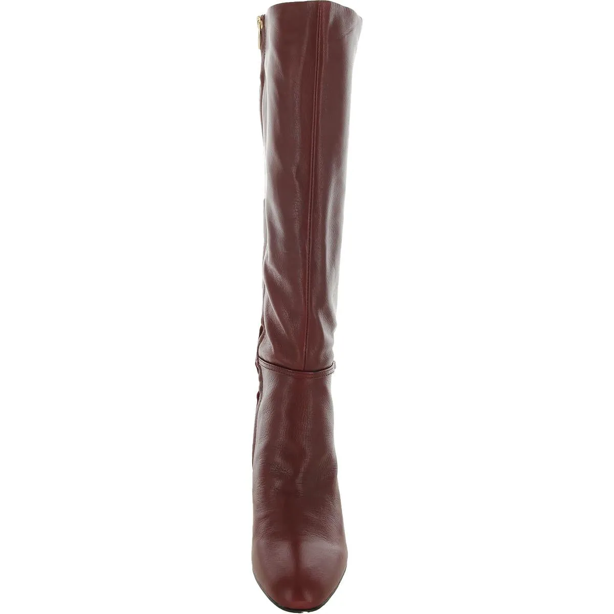 Reformation Palermo Womens Leather Block Heel Knee-High Boots