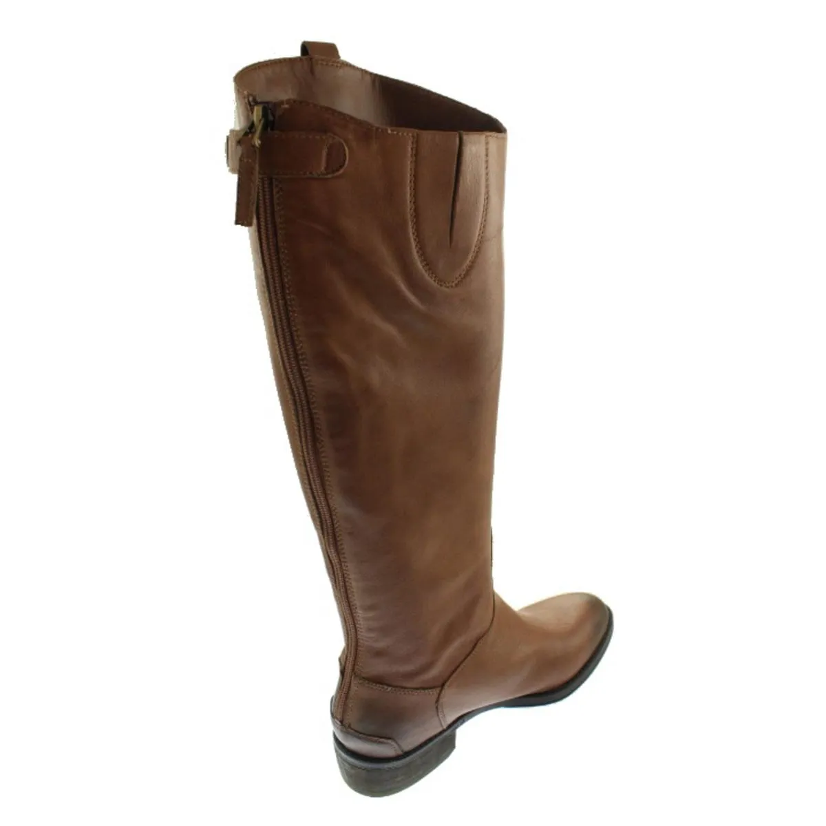 Reformation Penny Womens Leather Knee High Riding Boots