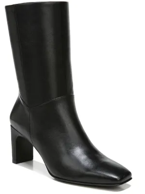 Reformation Platt Womens Zipper Square Toe Mid-Calf Boots