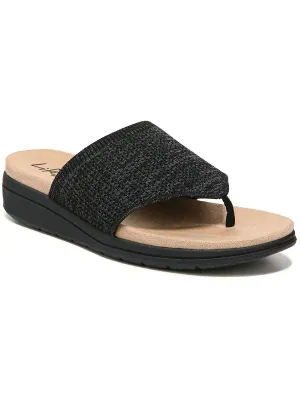 Reformation Poolside Womens Slip On Thong Slide Sandals