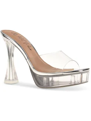 Reformation Regeena Womens Peep-Toe Dressy Platform Sandals