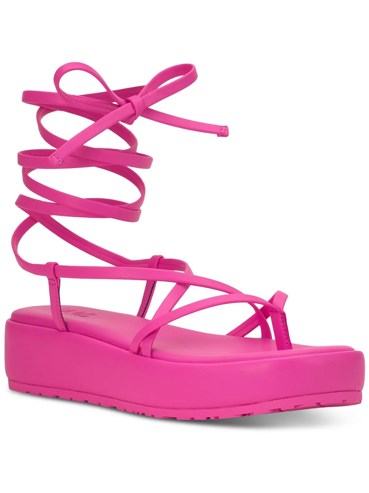 Reformation Rexile Womens Thong Strappy Flatform Sandals