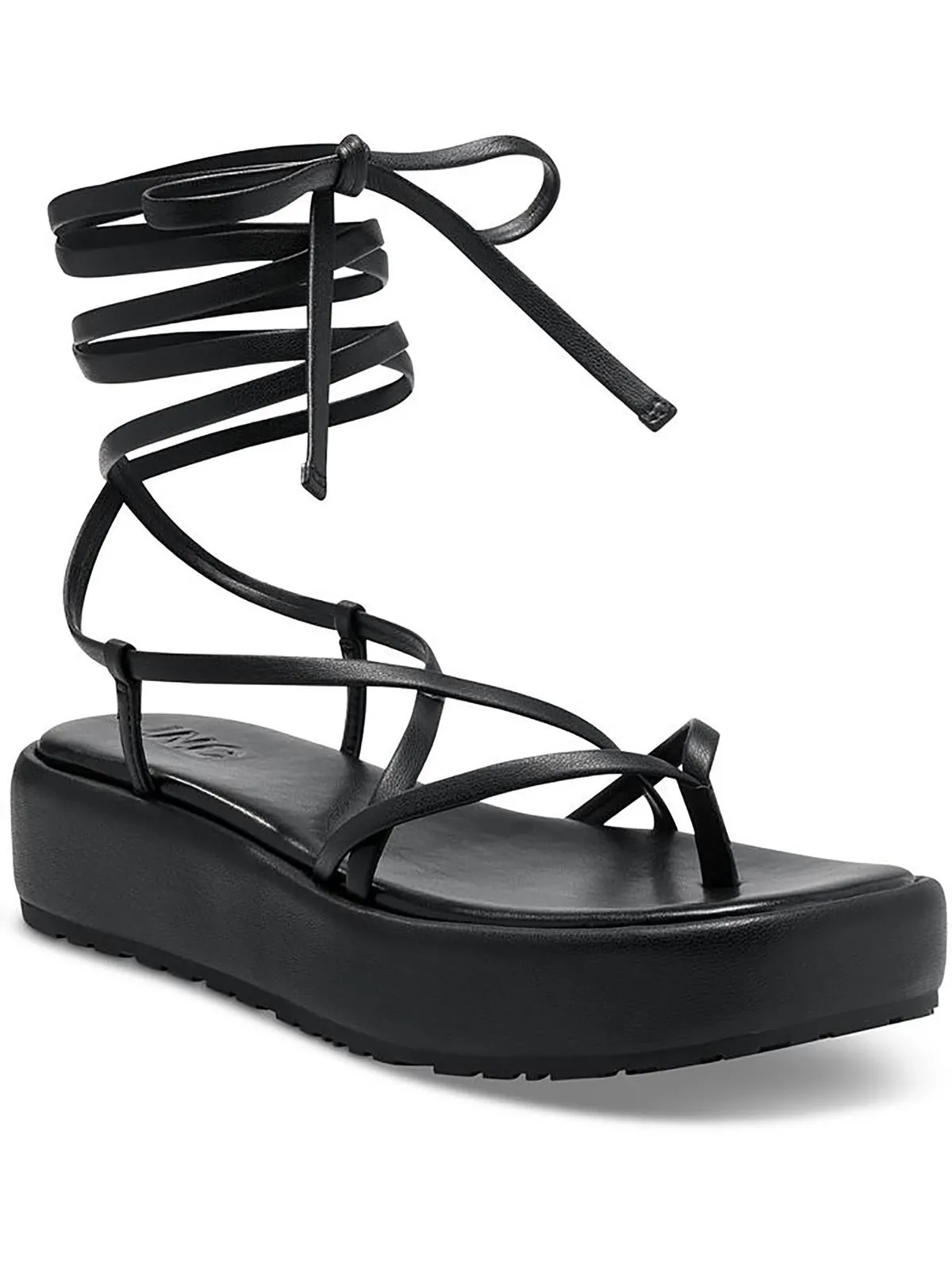 Reformation Rexile Womens Thong Strappy Flatform Sandals