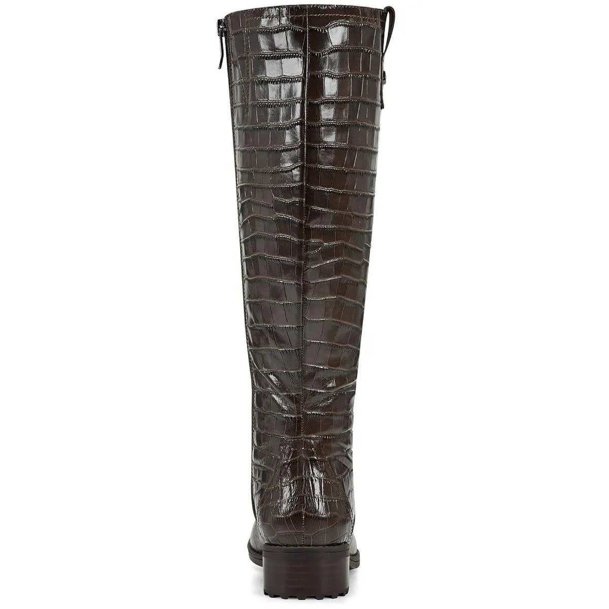 Reformation Rhonda Womens Leather Block heel Knee-High Boots
