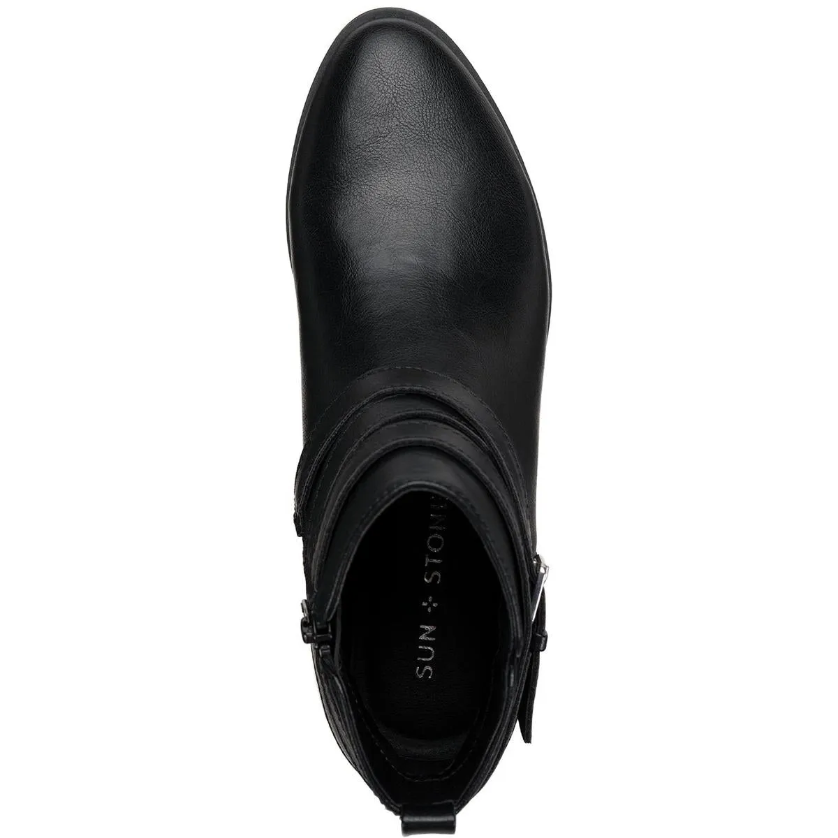 Reformation Saandis Womens Microsuede Zip-Up Ankle Boots