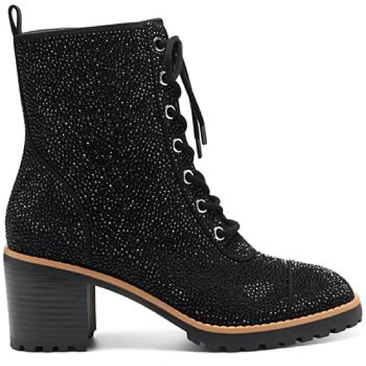 Reformation Samira 2 Womens Rhinestone Almond Toe Mid-Calf Boots